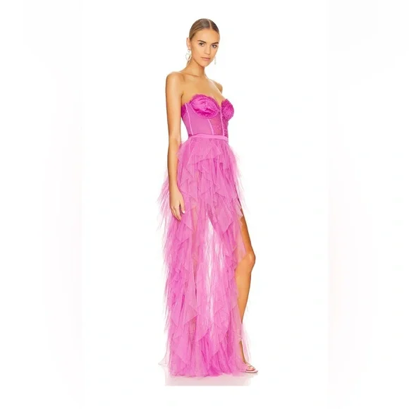 X REVOLVE Bustier Gown in Pink
For Love and Lemons - Picture 5 of 10